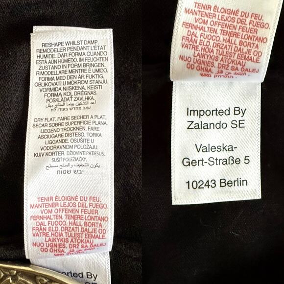 Never Fully Dressed Knit Pants XXL Running Wild Black Leopard Sun Stars Wide Leg - Picture 7 of 12